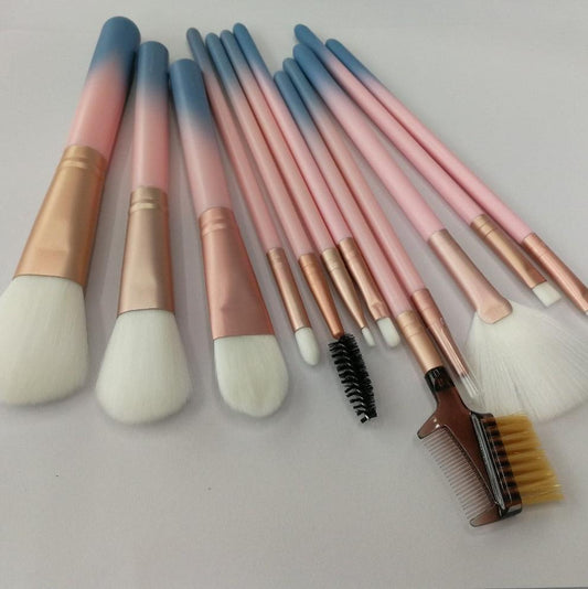 2 makeup brush set beauty makeup tools