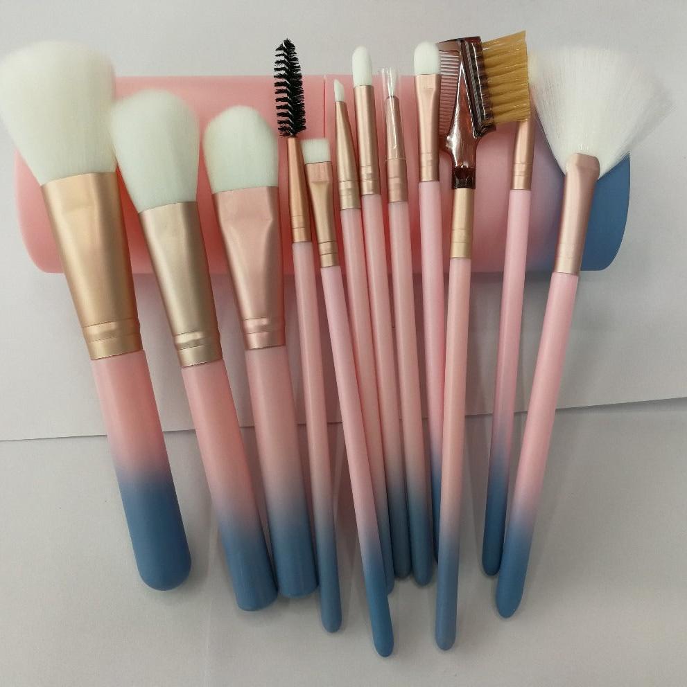 2 makeup brush set beauty makeup tools