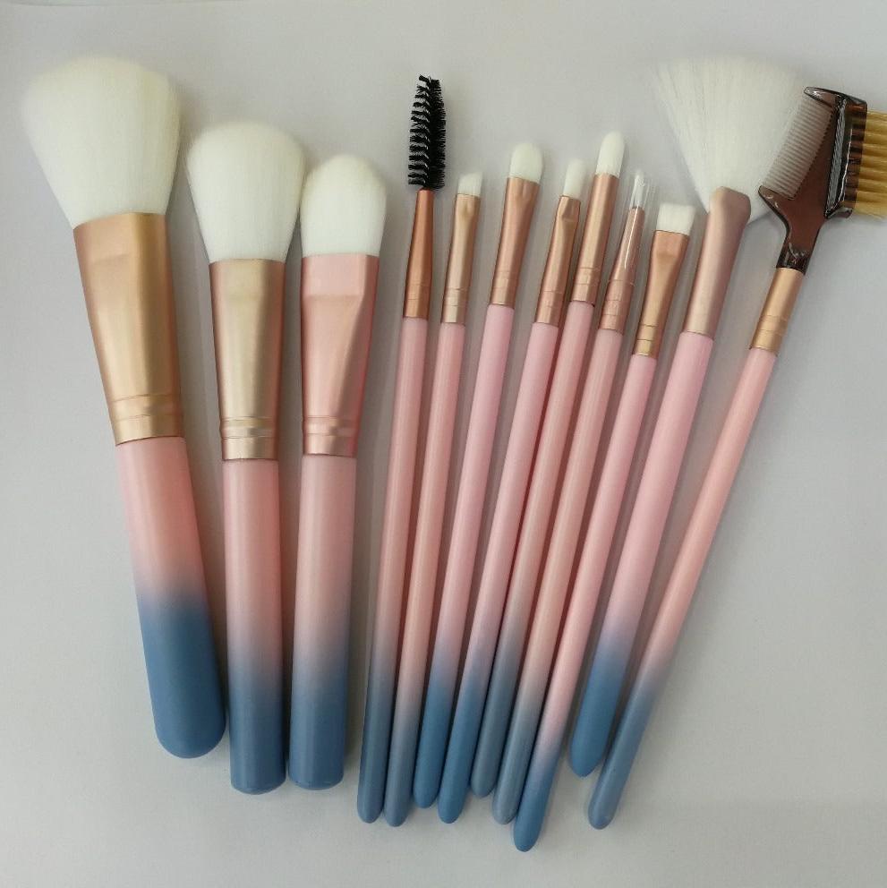 2 makeup brush set beauty makeup tools